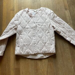 H&M Light Pink Quilted Jacket
